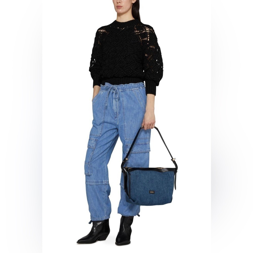 Marant Etoile Ivy denim Cargo Pants, size 36